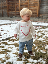 Load image into Gallery viewer, Lil Love Sweater (White)