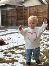 Load image into Gallery viewer, Lil Love Sweater (White)