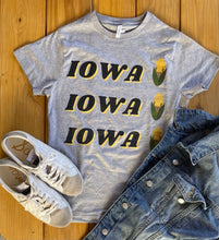 Load image into Gallery viewer, Iowa Tee - Heather Grey
